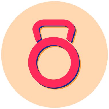 Dambıl. Web simgesi basit tasarım