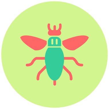 Arı vektör simgesi simgesi