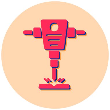 Sondaj. Web simgesi basit illüstrasyon