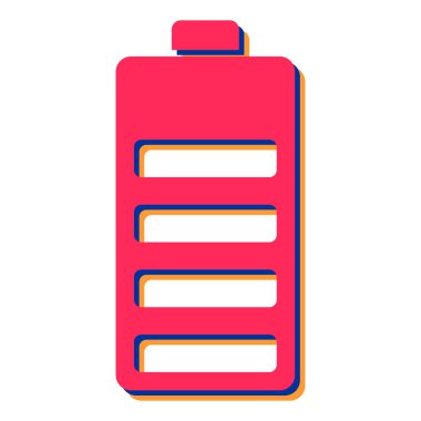 pil vektör illüstrasyonu