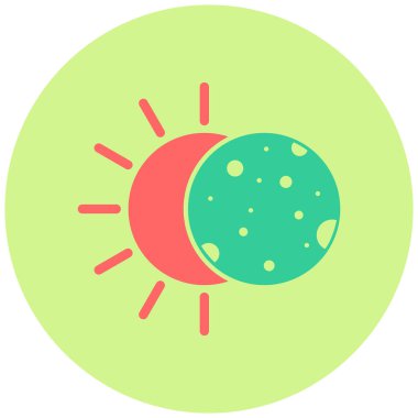 Güneş sistemi. Web simgesi