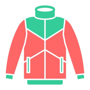 Kapüşonlu. Web simgesi basit illüstrasyon