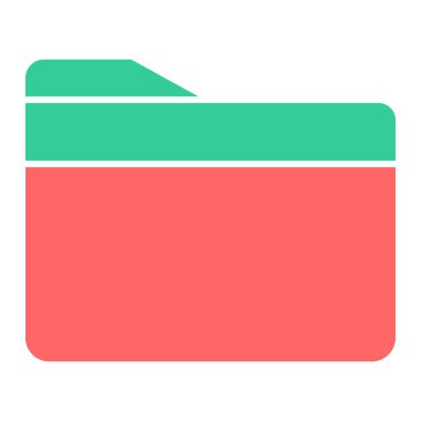 dosya dizini. Web simgesi basit illüstrasyon