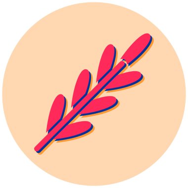 Şube simgesinin vektör illüstrasyonu