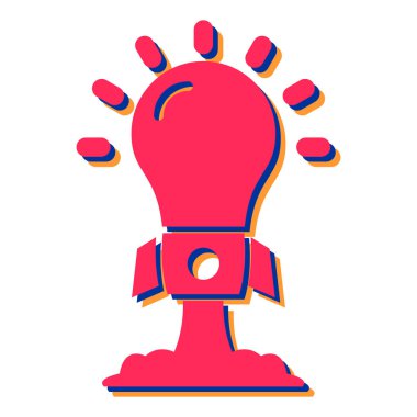 Modern ve tasarım simgesinin vektör çizimi