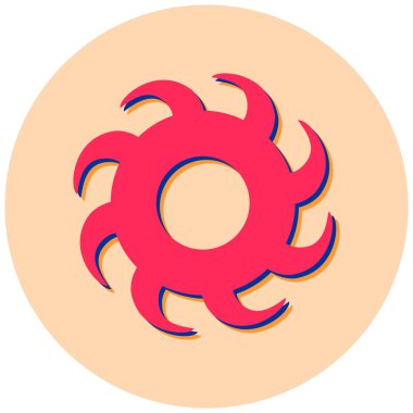 Modern bir ikon. vektör illüstrasyonu