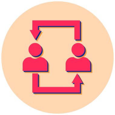 Geliştirme ve proje için iş yönetimi dairesi simgesi