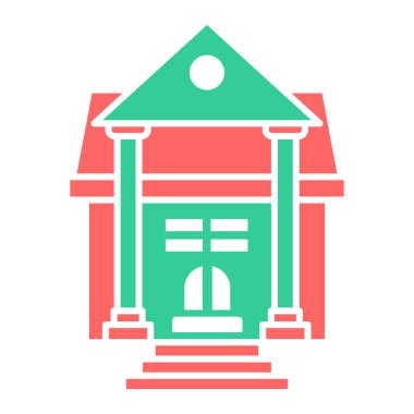 Yapı simgesinin vektör illüstrasyonu