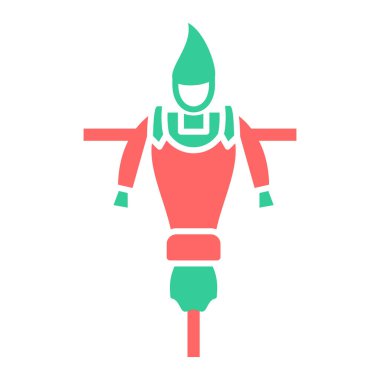 Basit vektör illüstrasyonu, web simgesi 