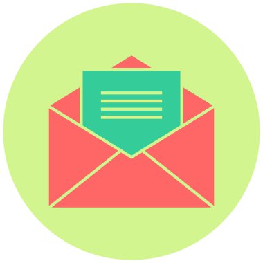 posta zarf vektör çizim