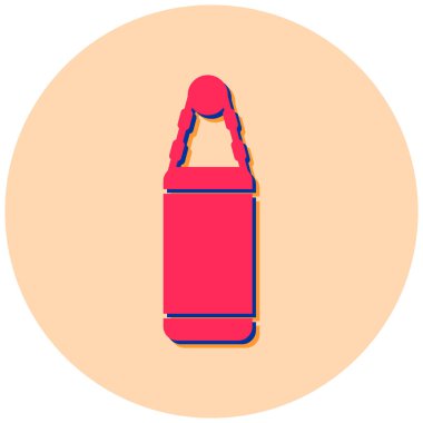 Modern b 'nin vektör illüstrasyonu kahve ikonundan yoksun