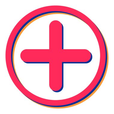 simge ekle. vektör illüstrasyonu