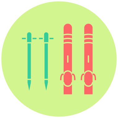 Kalem. Web simgesi basit illüstrasyon