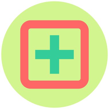 arkaplana simge ekle, vektör illüstrasyonu