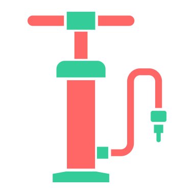 Su pompası. Basit resimleme