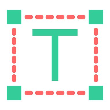 helikopter park simgesi, vektör illüstrasyonu basit tasarım  