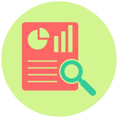 Vaka çalışması. Web simgesi basit illüstrasyon