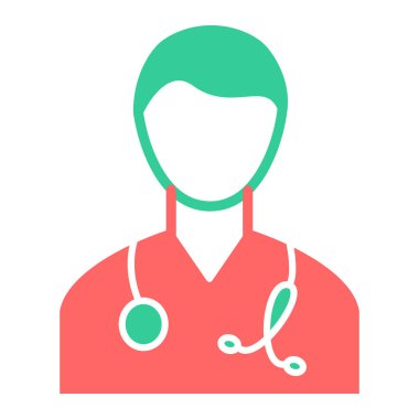 Doktor Simge vektör illüstrasyonu