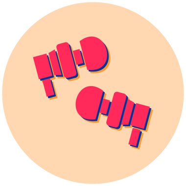 Çizgi film simgesinin vektör çizimi