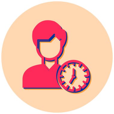 avatar. Web simgesi basit tasarım