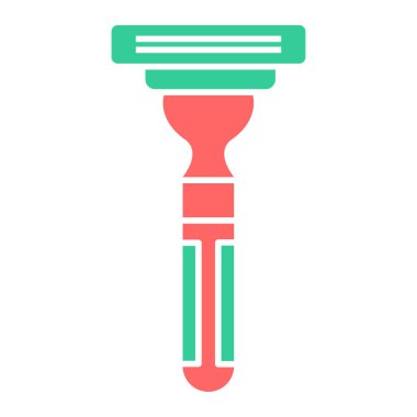 Ustura. Web simgesi basit tasarım