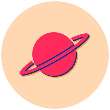 Boşluk. Web simgesi vektör illüstrasyonu