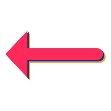 ok simgesi vektör illüstrasyonu