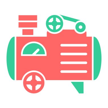 Modern simgenin vektör illüstrasyonu