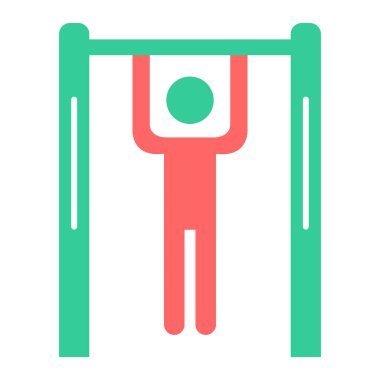 Bariyer. Web simgesi basit illüstrasyon