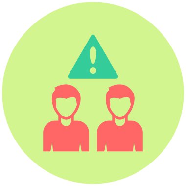 Kalabalığın web simgesinden uzak dur