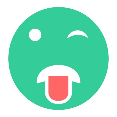 üzgün yüz simgesi, vektör illüstrasyonu