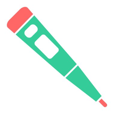 Termometre. Web simgesi basit tasarım