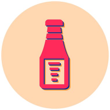 Bira şişesi. Basit tasarım