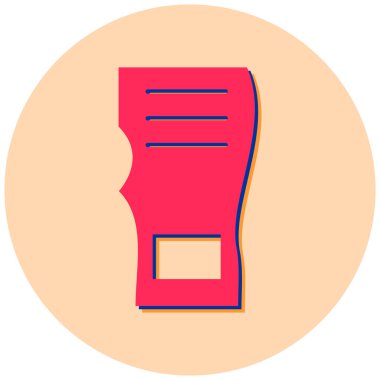 Modern eğitim ikonunun vektör illüstrasyonu