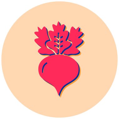 Pancar. Web simgesi basit illüstrasyon