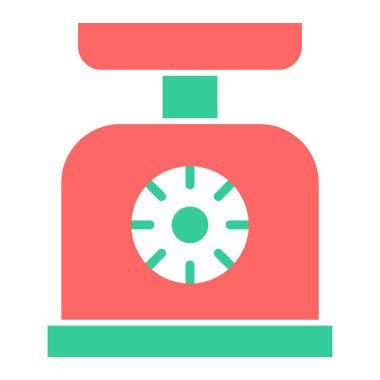 Mutfak boyutu vektör simgesi