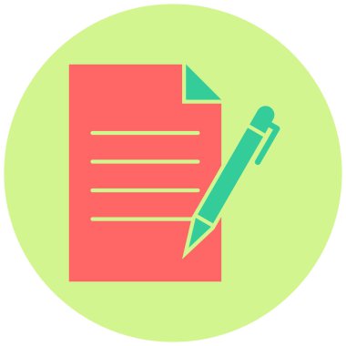 Yaz hadi. Web simgesi basit illüstrasyon