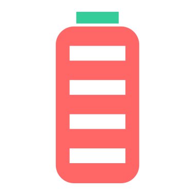 Pil. Web simgesi basit illüstrasyon