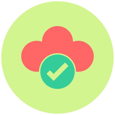 Güvenli modern simgenin vektör illüstrasyonu 