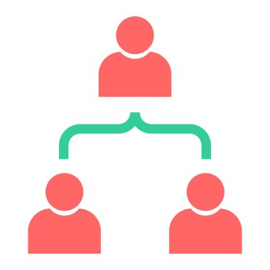 İnsan simgesinin vektör illüstrasyonu