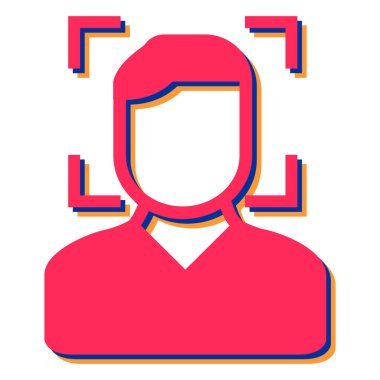 Kalkan. Web simgesi basit illüstrasyon