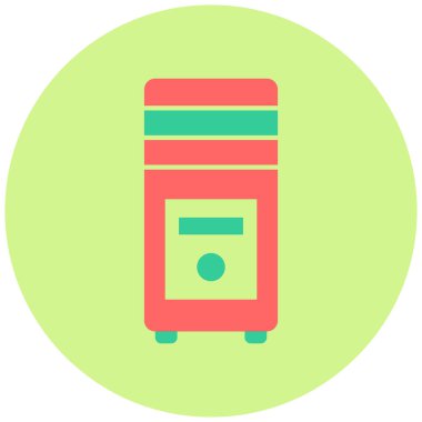 İşlemci. Web simgesi basit tasarım