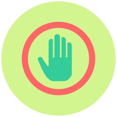 Simge vektör çizim durdurmak