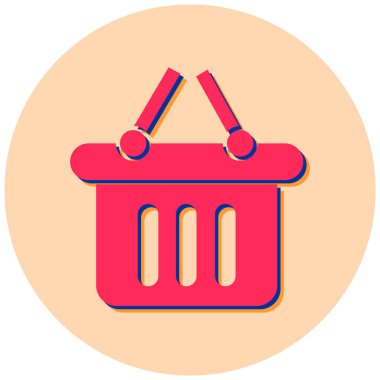 Alışveriş sepeti. Basit tasarım