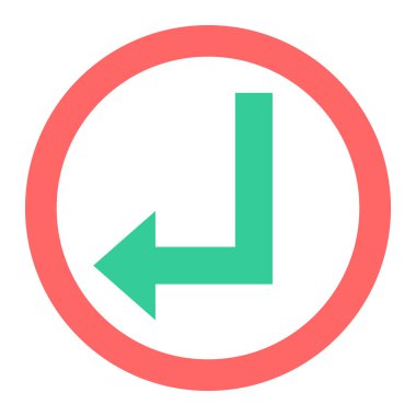 Ok. Web simgesi basit tasarım