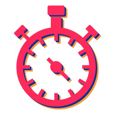 Kronometre simgesi çizimi