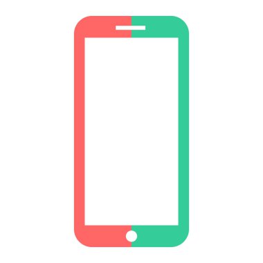 Cep telefonu. Basit resimleme