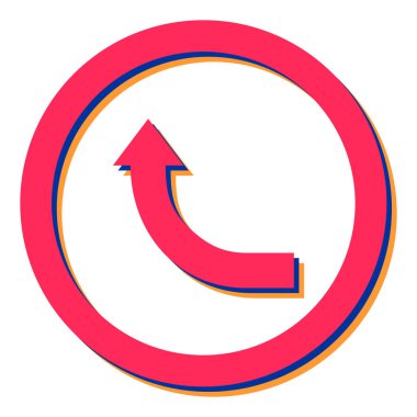 ok simgesinin vektör illüstrasyonu