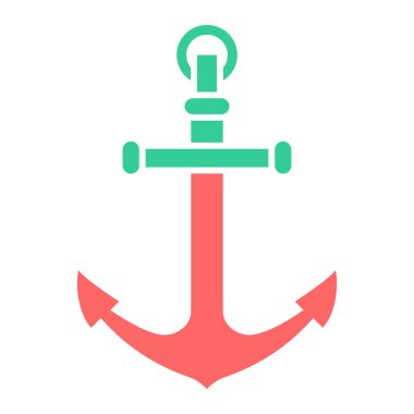 çapa simgesi. vektör illüstrasyonu