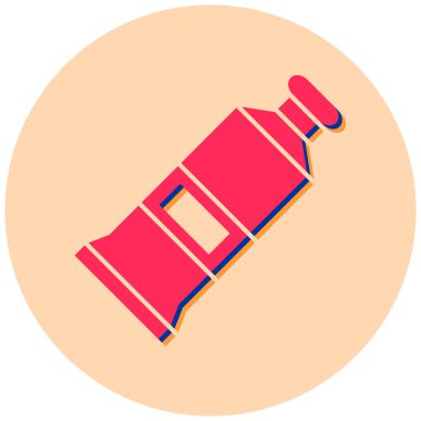 Yapıştırıcı. Web simgesi basit illüstrasyon